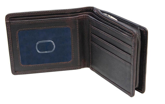 Carson Brown Bifold Wallet - 5801 - The Distinguished Man Store