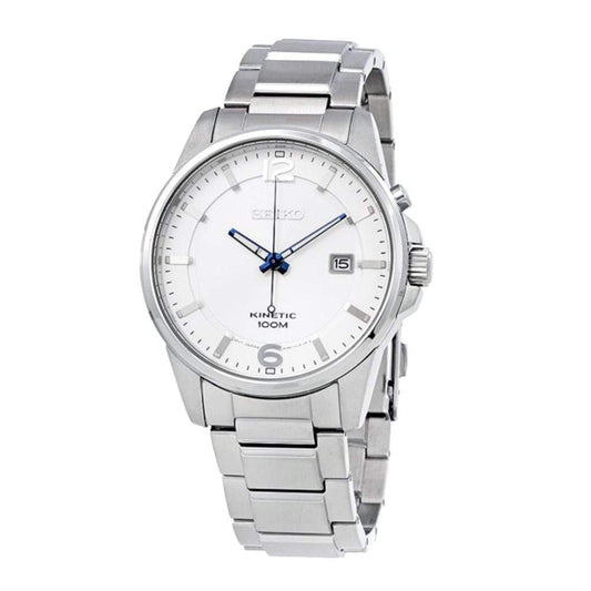 Seiko SKA663 Neo Sports Stainless Steel Silver Dial Men's Automatic - The Distinguished Man Store