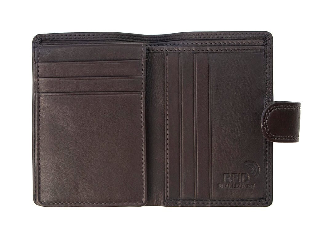 Washington Leather Card Holder Wallet - 3104 - The Distinguished Man Store