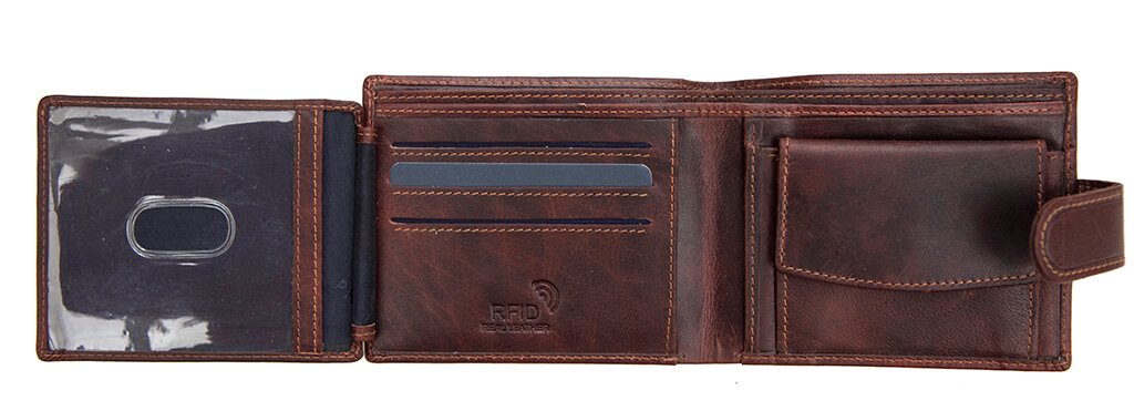 Lazio Trifold Leather Wallet - 4704 - The Distinguished Man Store