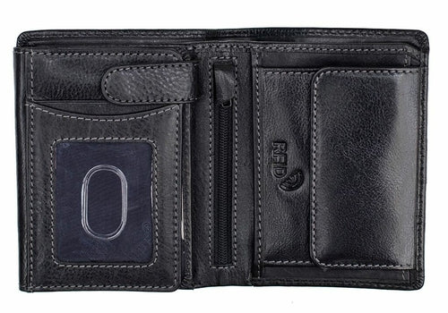 Cruz Luxury Vertical Trifold Wallet - 5604 - The Distinguished Man Store