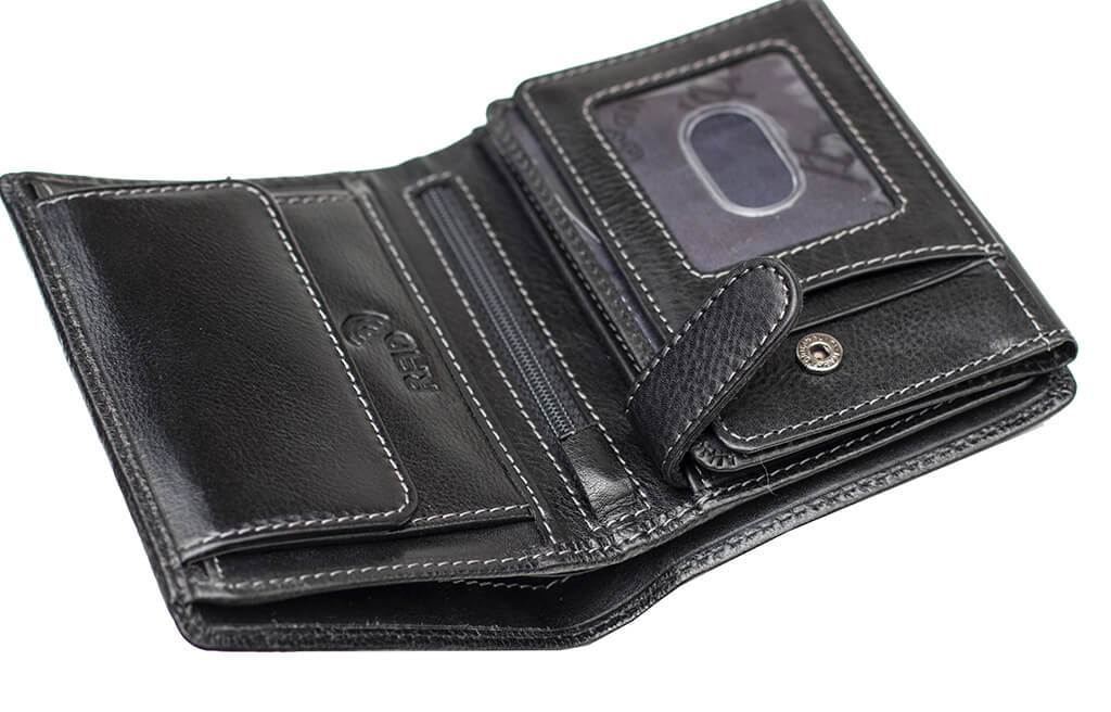 Cruz Luxury Vertical Trifold Wallet - 5604 - The Distinguished Man Store