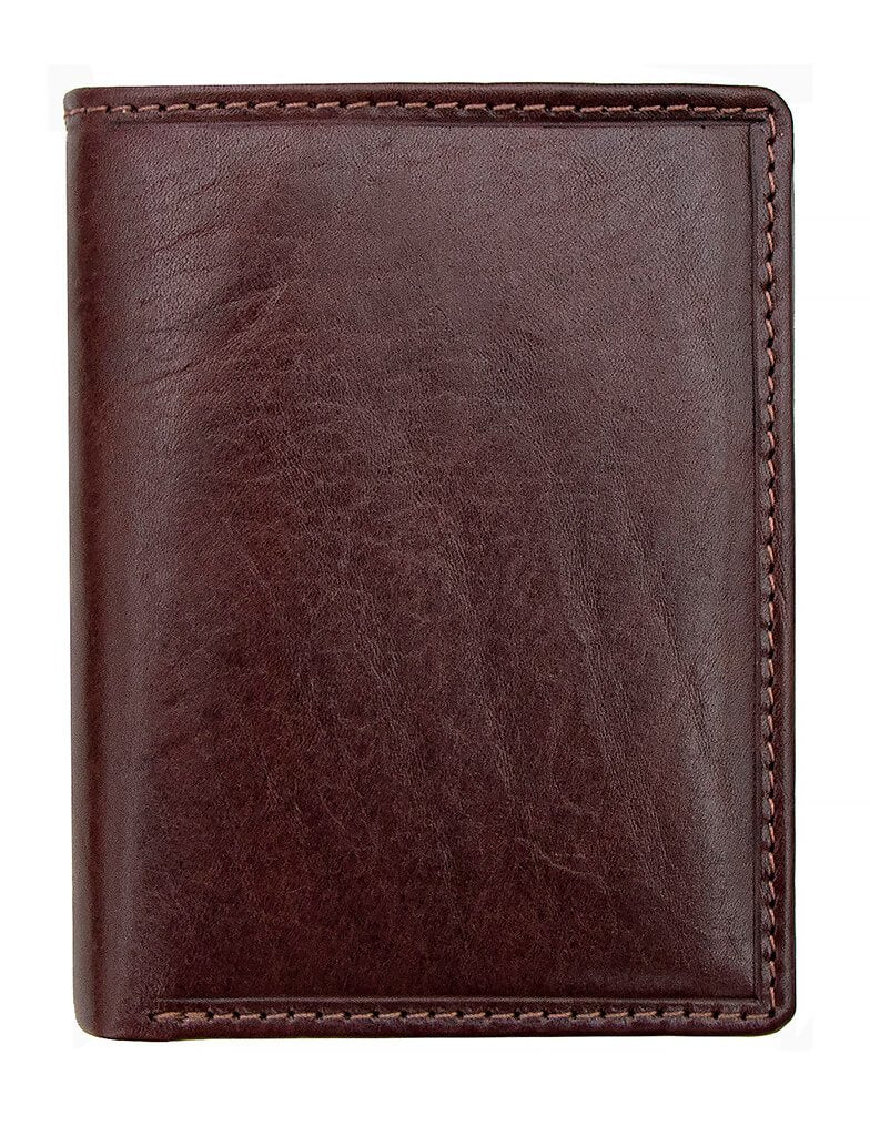 Cruz Luxury Vertical Trifold Wallet - 5604 - The Distinguished Man Store