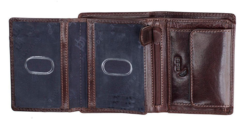 Cruz Luxury Vertical Trifold Wallet - 5604 - The Distinguished Man Store