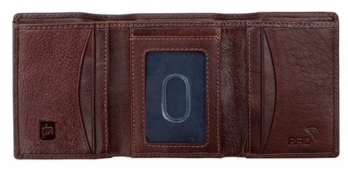 Cruz Luxury Small Trifold Wallet - 5605 - The Distinguished Man Store