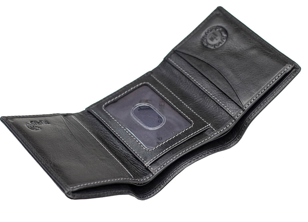 Cruz Luxury Small Trifold Wallet - 5605 - The Distinguished Man Store