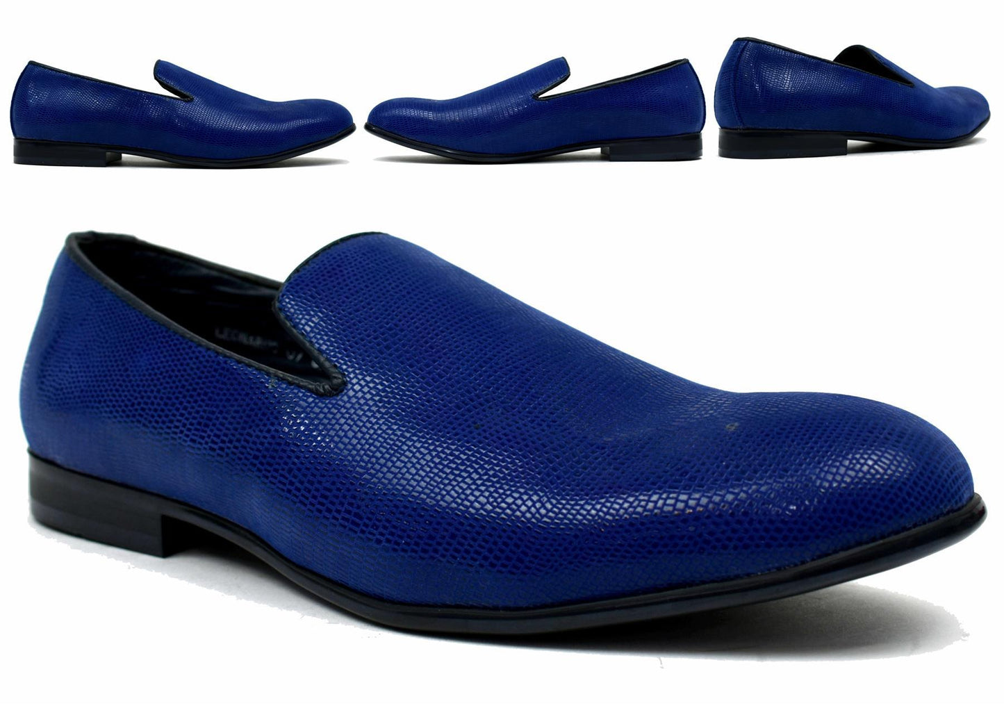 Men's Croc Loafer Blue - The Distinguished Man Store