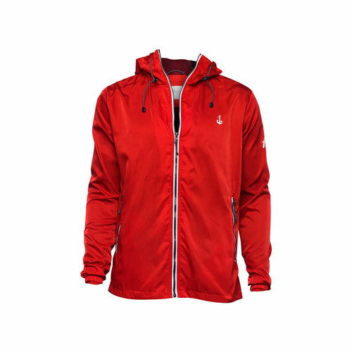 AnemosS Men Raincoat L Red, Rain Jacket Men , Winter Coats for Men, - The Distinguished Man Store