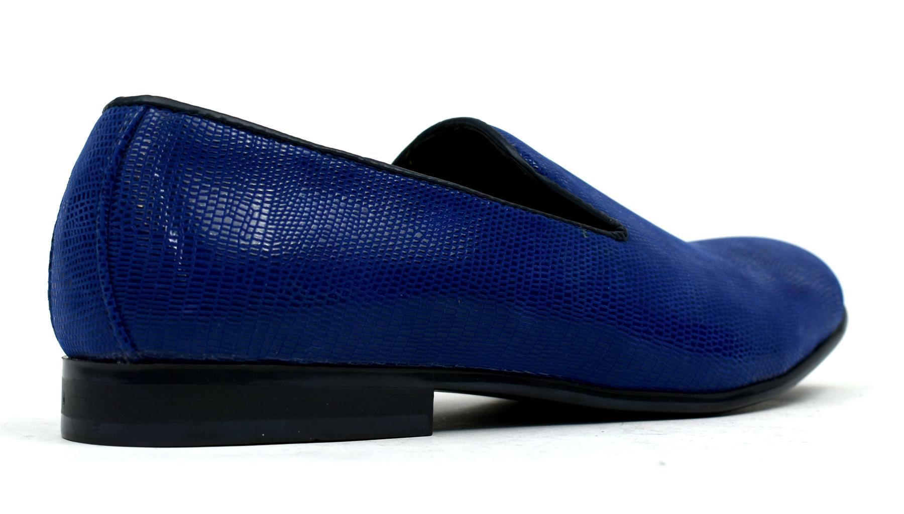 Men's Croc Loafer Blue - The Distinguished Man Store