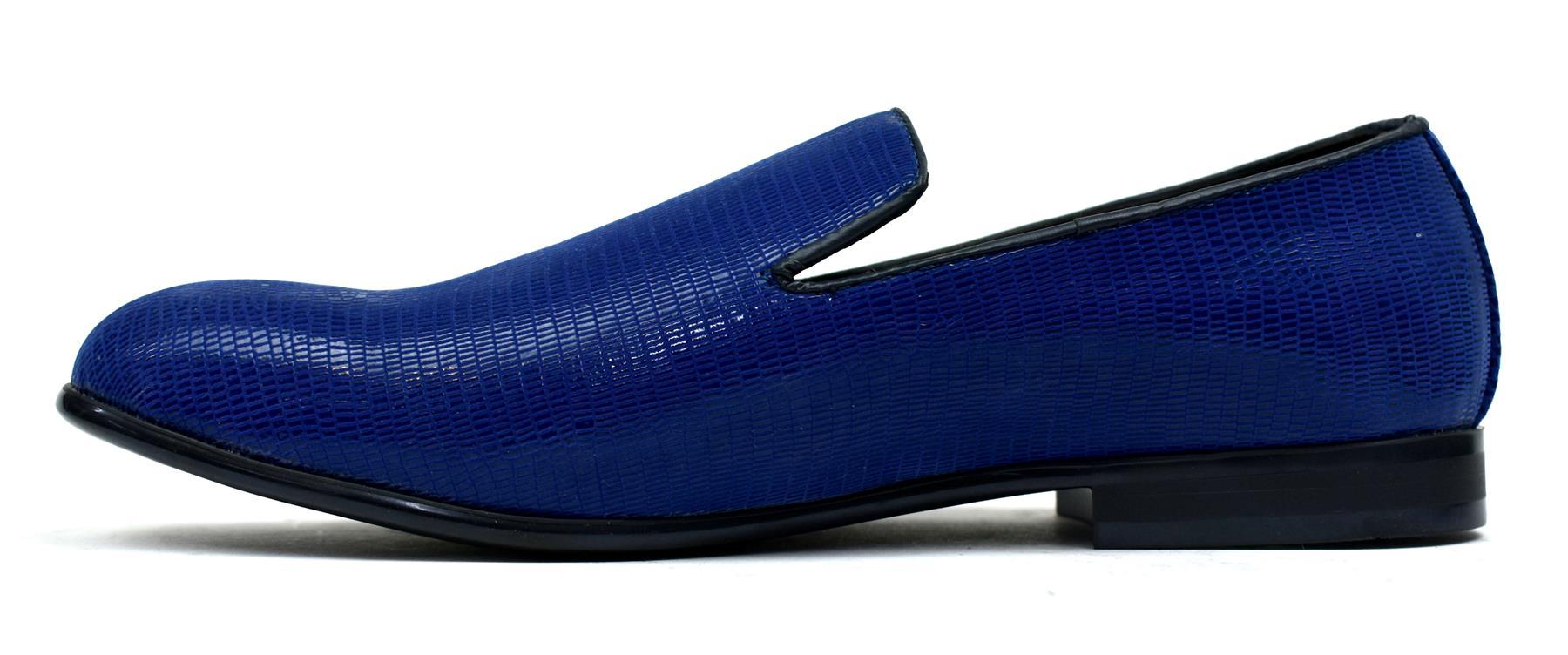 Men's Croc Loafer Blue - The Distinguished Man Store