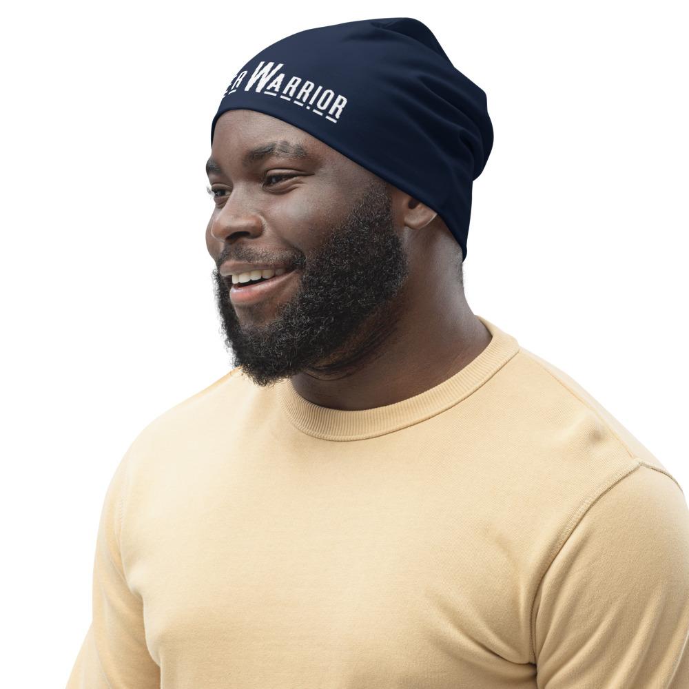 Uniquely You Beanie Hat - Dark Blue Slouchy Beanie Prayer Warrior - The Distinguished Man Store